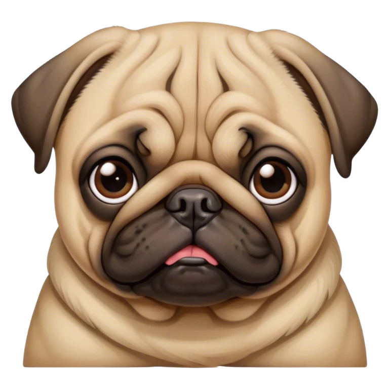 Pug emoji