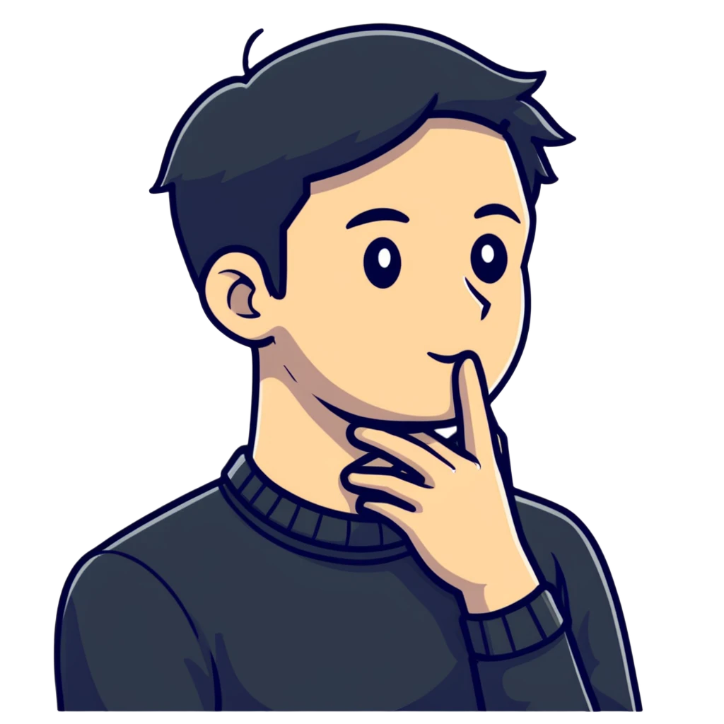 guy holding neck with hands emoji
