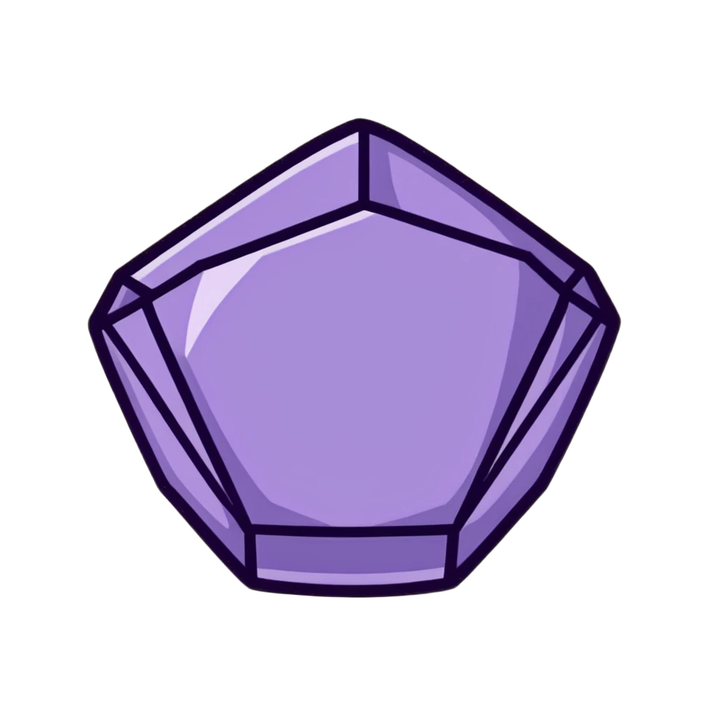 amethyst crystal gemstone emoji