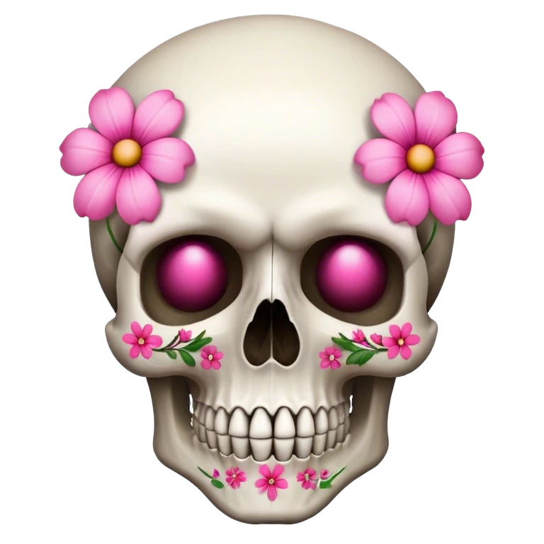 💀🌸 emoji