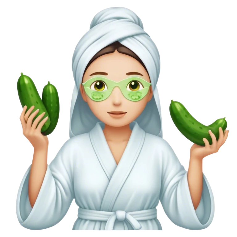Self care spa emoji