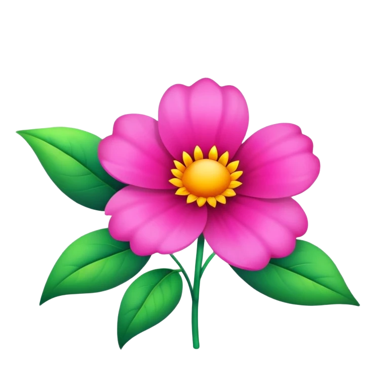 Flower emoji