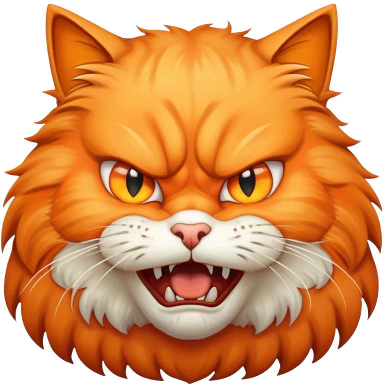 Angry cat emoji