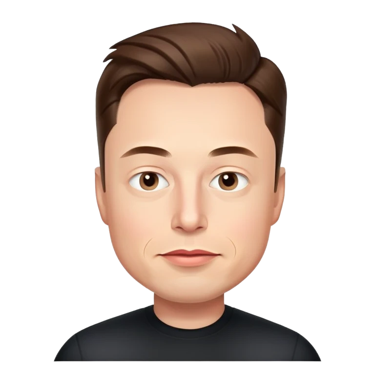 Elon Musk emoji