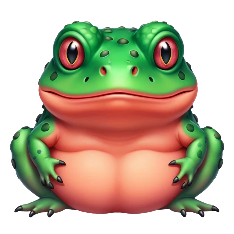 Bufo is blushing emoji