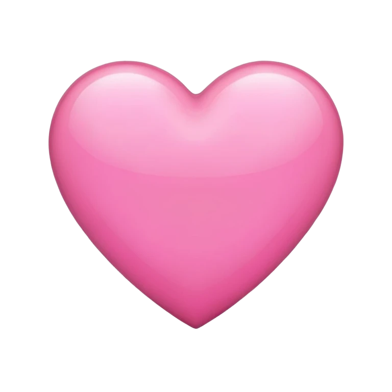 pink heart emoji