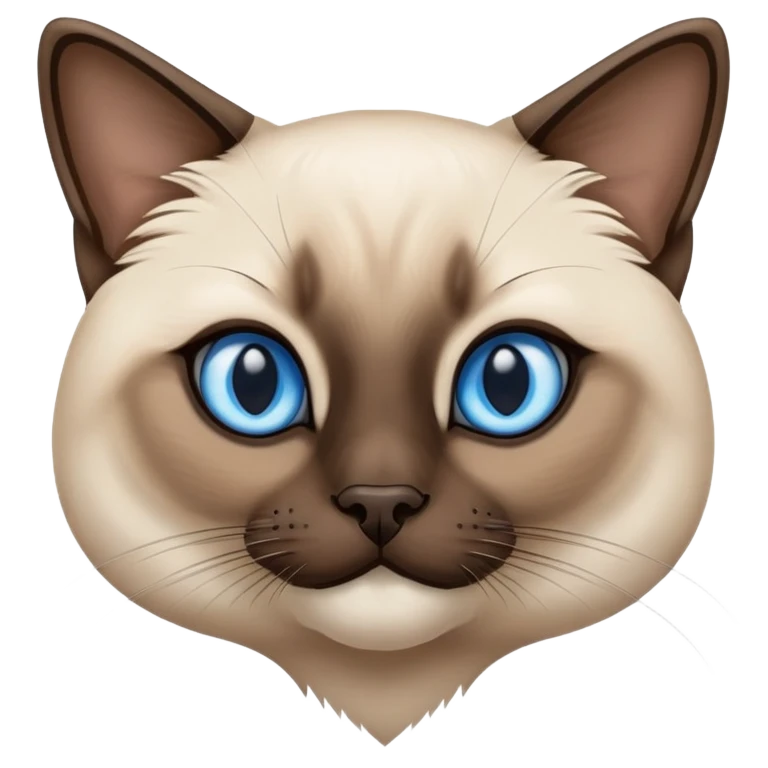Siamese cat emoji