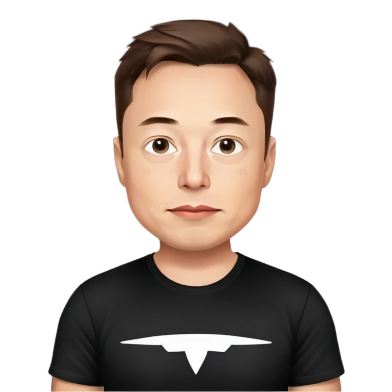 Elon Musk emoji