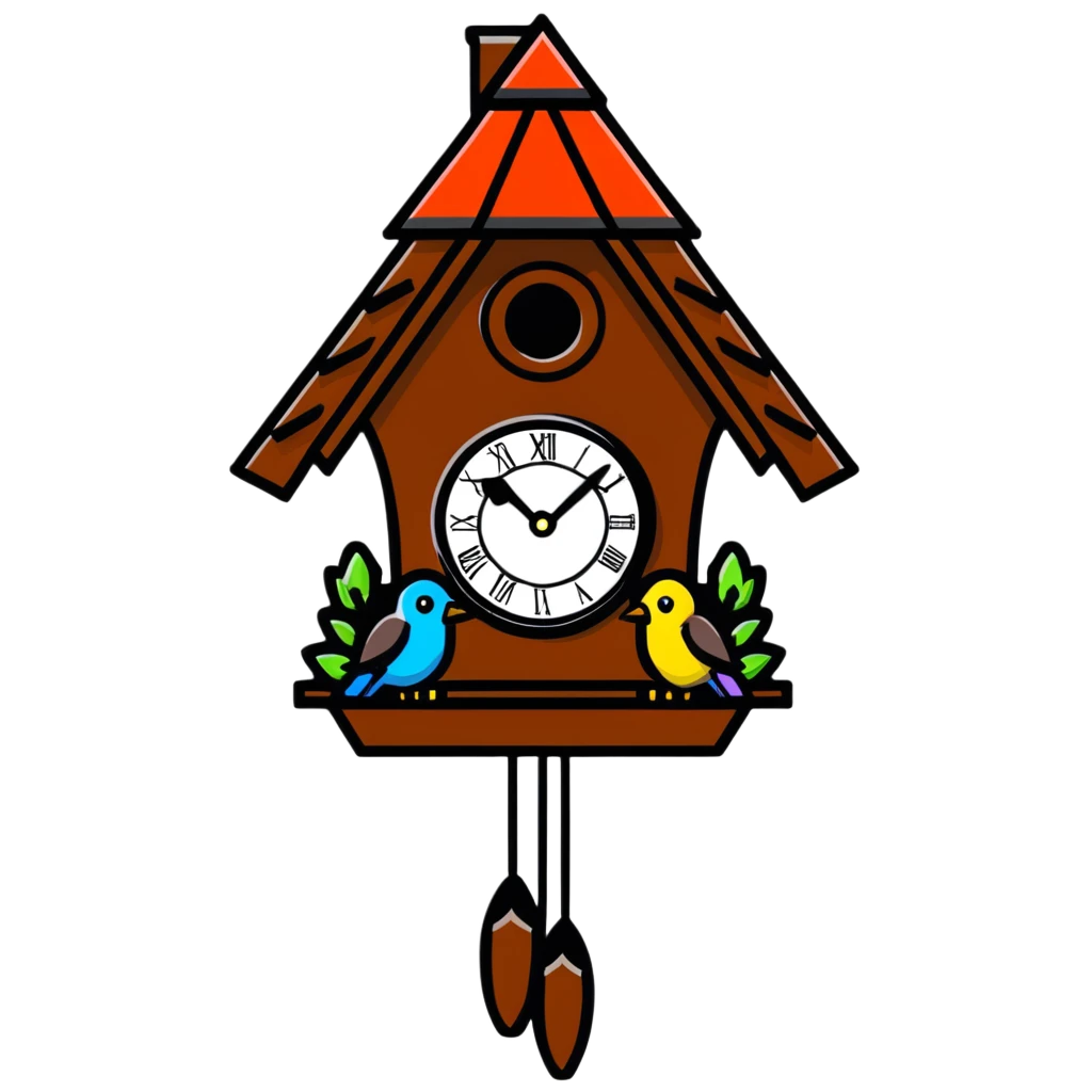 cuckoo clock emoji