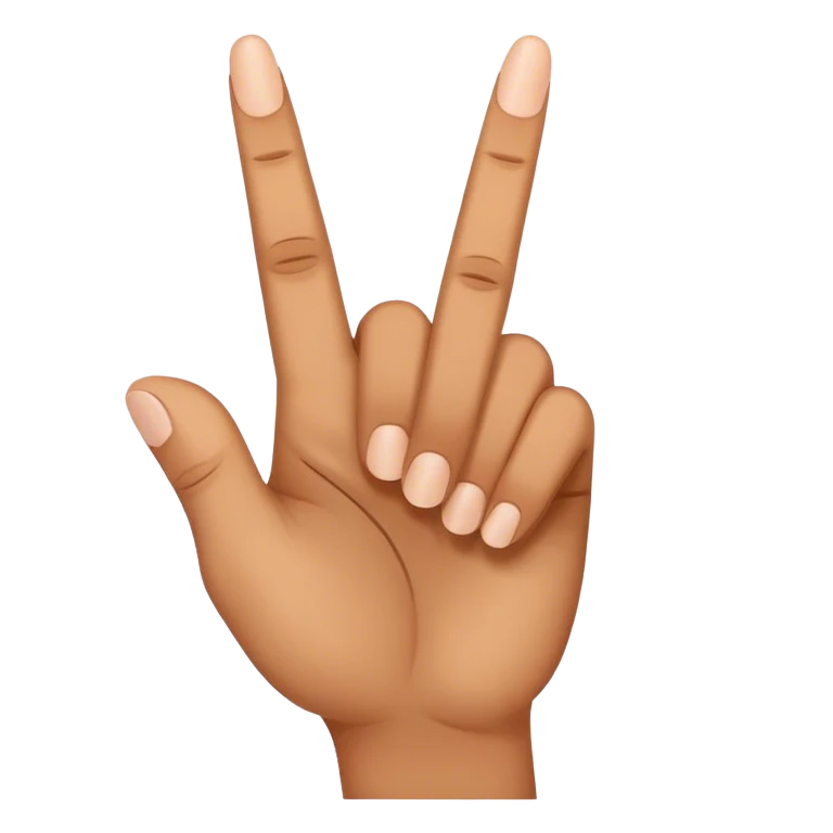 middle finger emoji