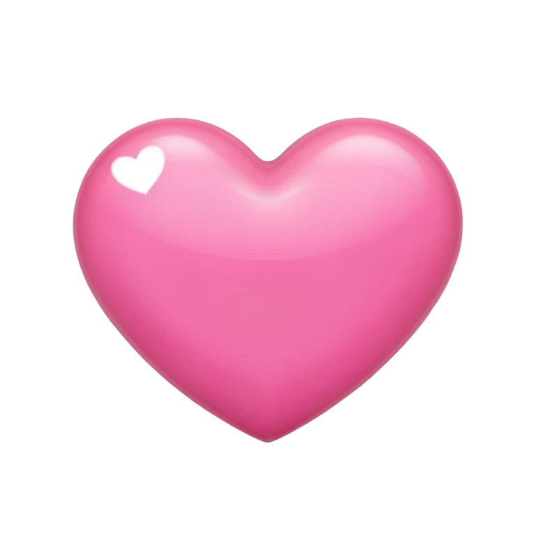 Pink Heart emoji