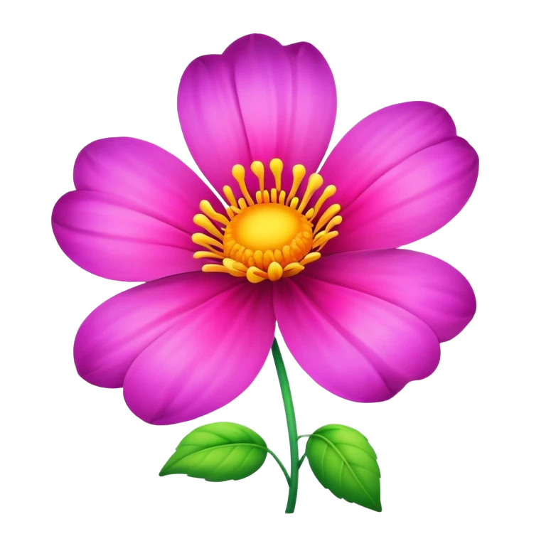 flower emoji