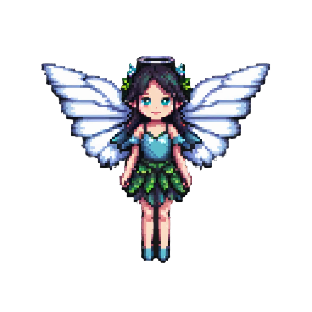 Fairy with wings emoji