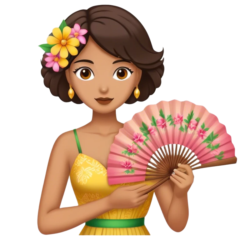 🪭🌸 emoji