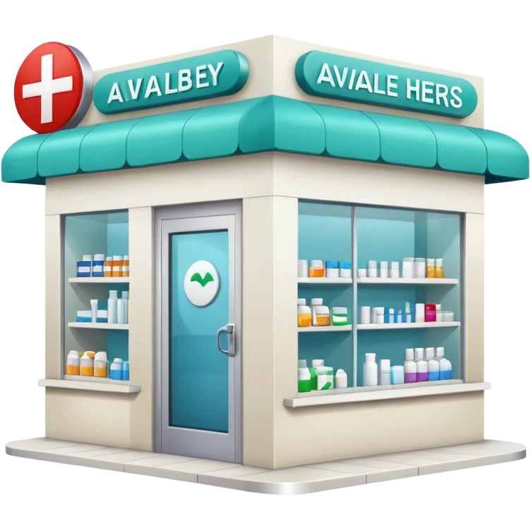 Аптека з позначкою «Тут є Доступні ліки» emoji