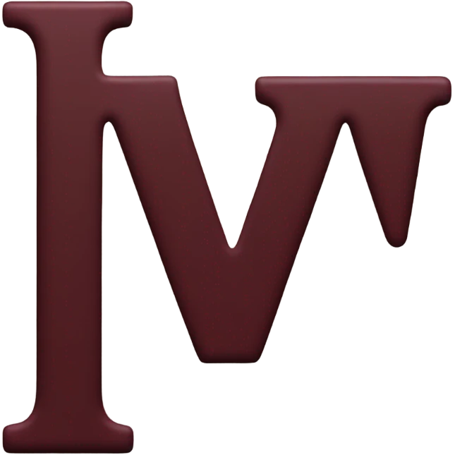 Maroon W emoji