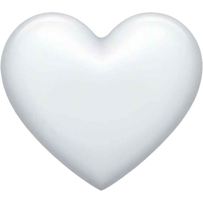white heart emoji