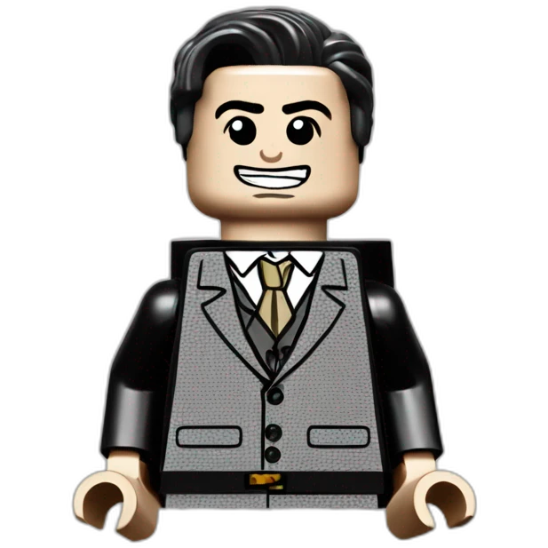 Lego Patrick Bateman emoji