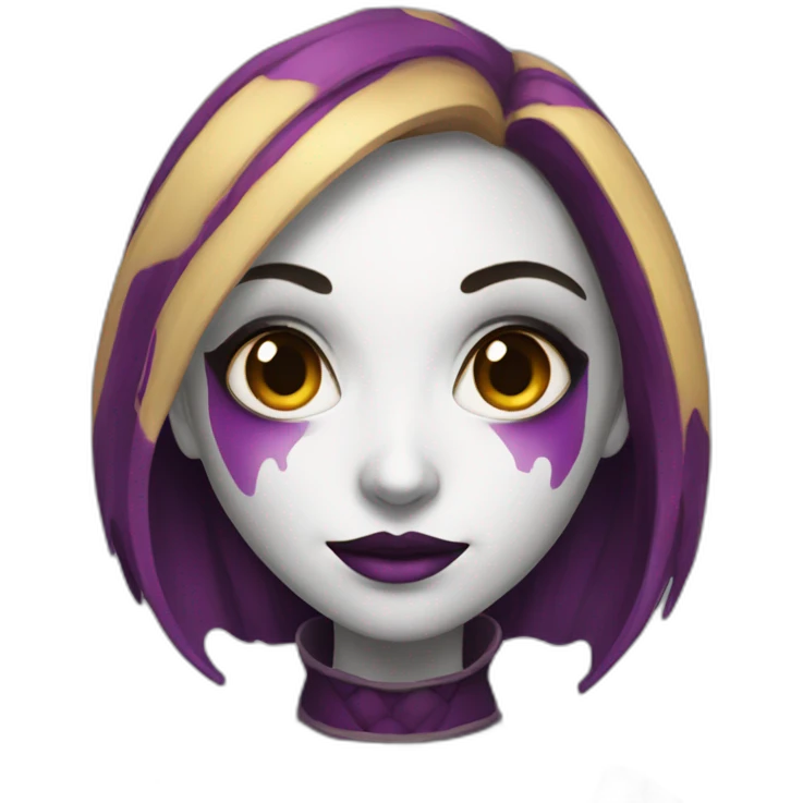 Hellequin female emoji