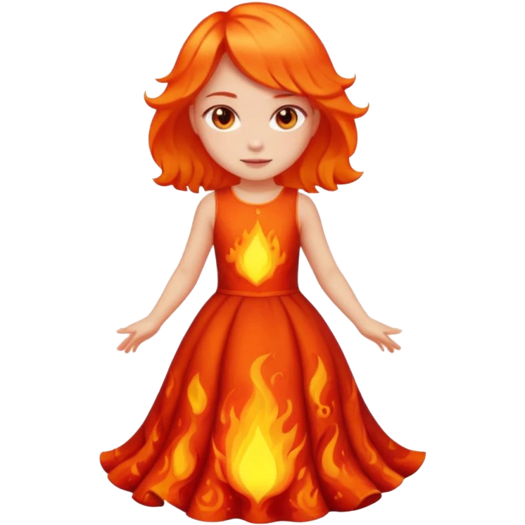 Lava girl emoji
