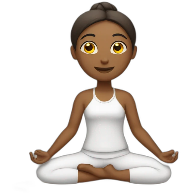 Yoga egipcio emoji