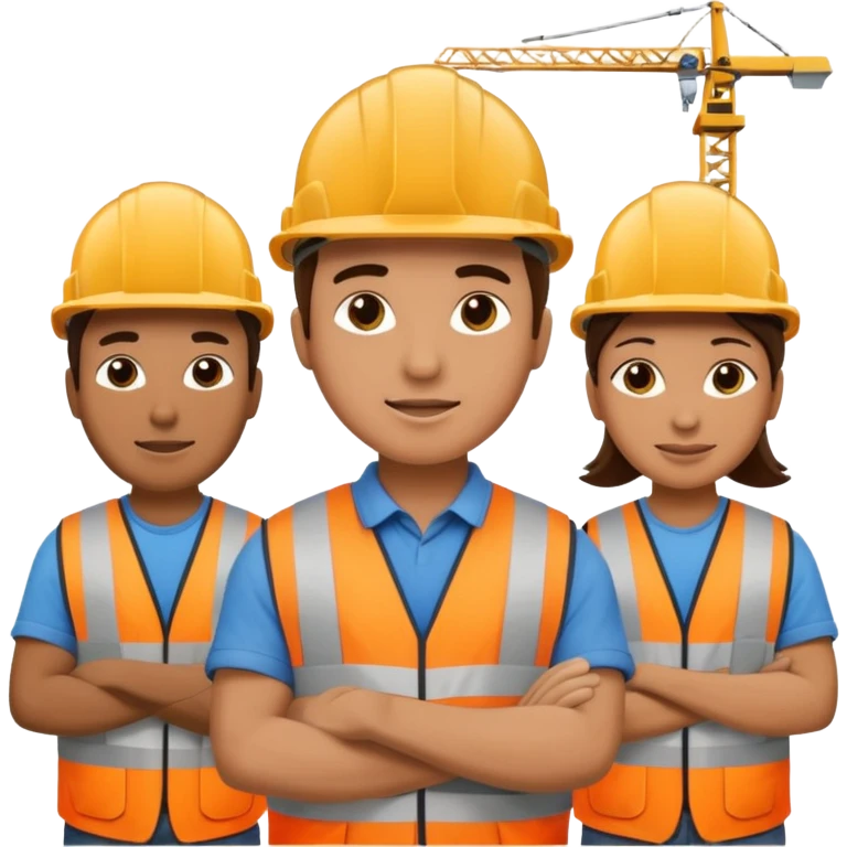construction crew emoji