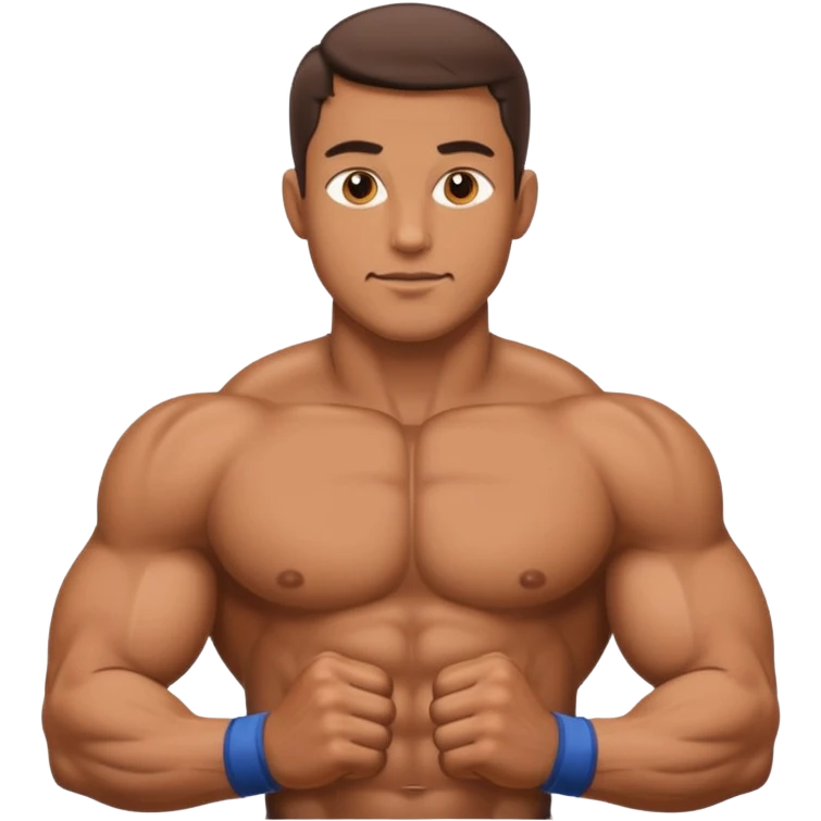 Naked Man with big penis emoji