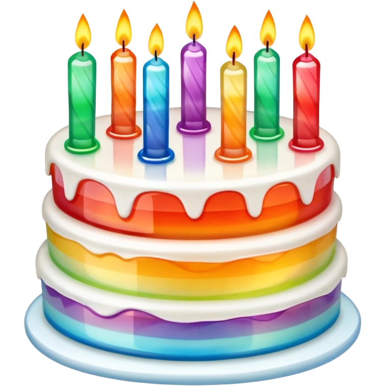  jelly on birthday candles emoji
