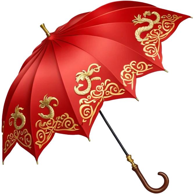 Tale of the nine tailed's umbrella emoji