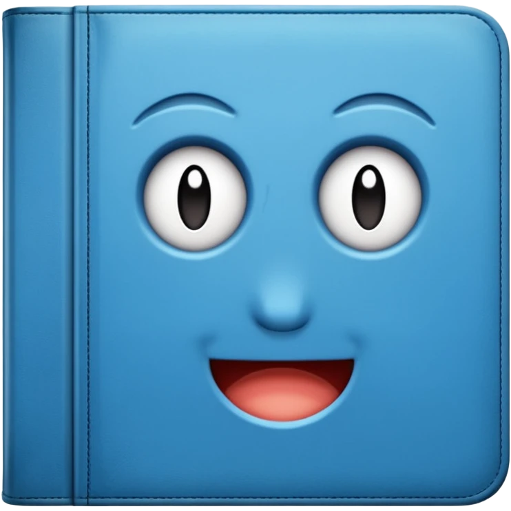 cartella azzurra  emoji