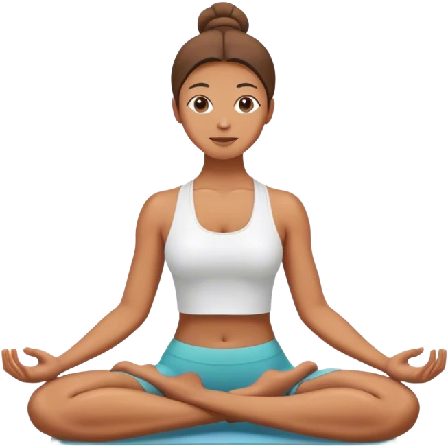 Yoga time  emoji