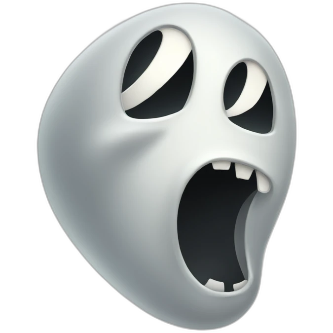Scream couteau ghost emoji