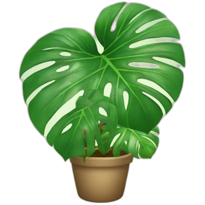 monstera emoji