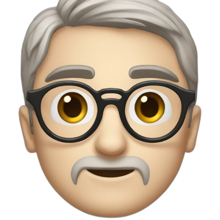 Daniel Radcliffe blue eyes with glasses emoji
