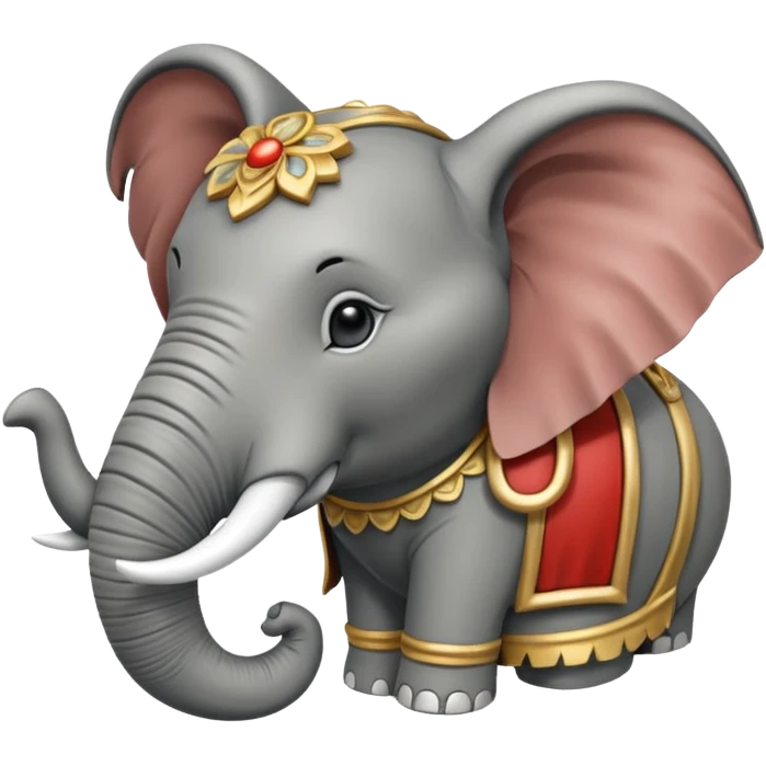 Figure de proue éléphant emoji