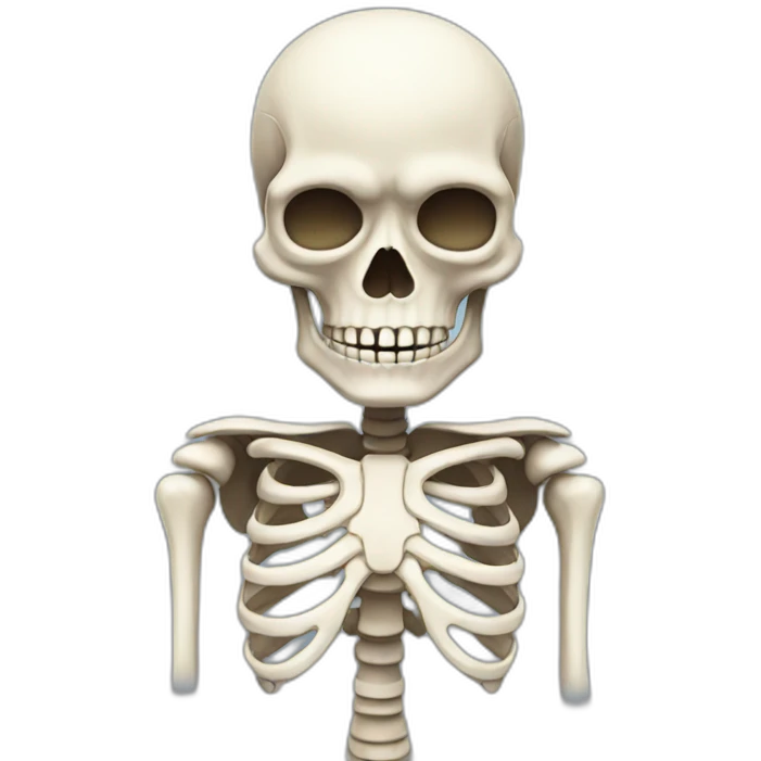 Skeleton emoji