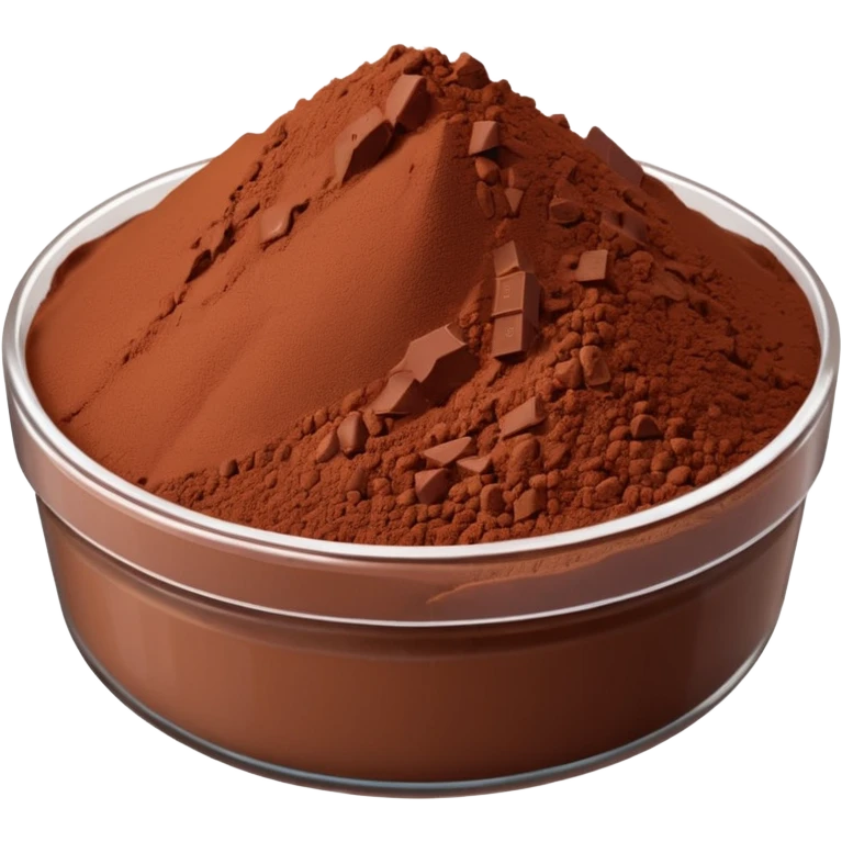 chocolate protein powder emoji