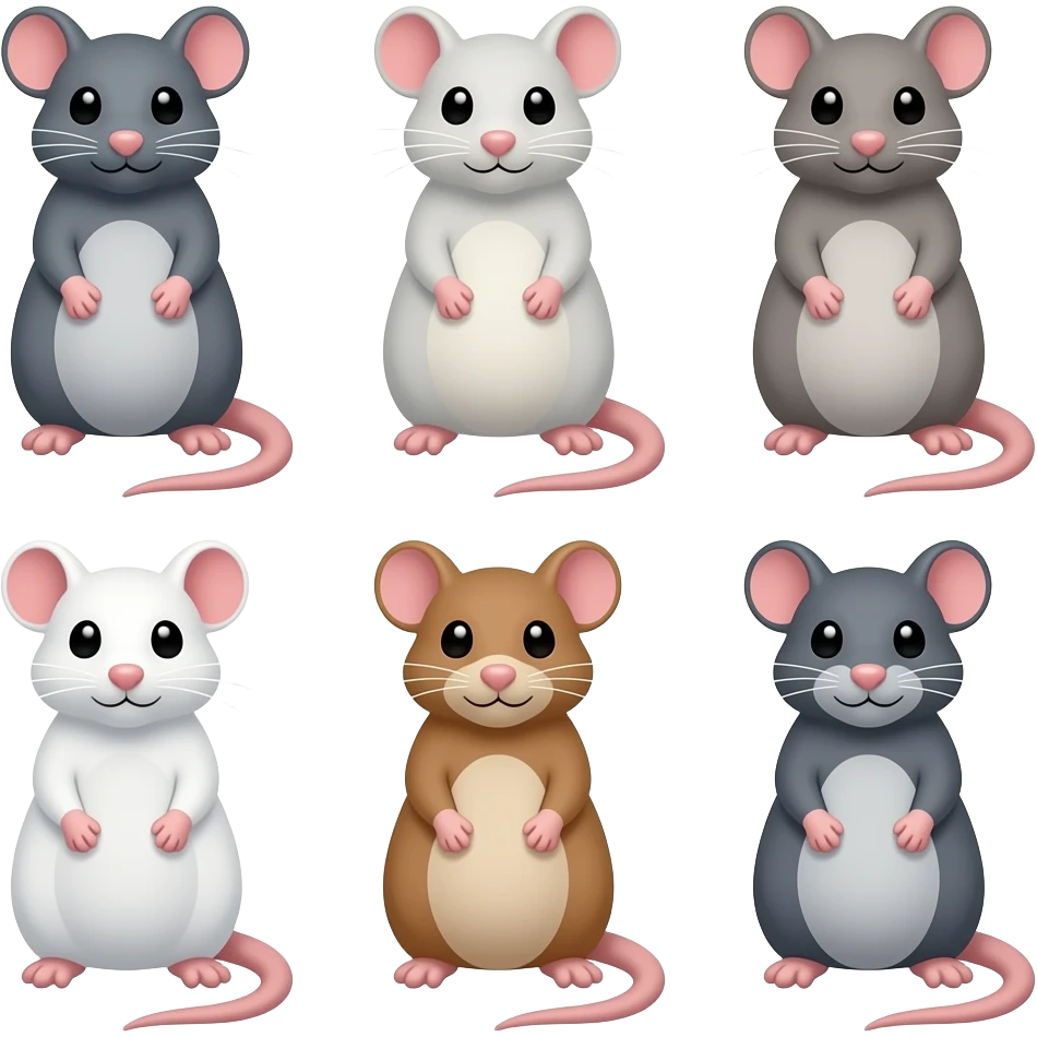 7 rats emoji