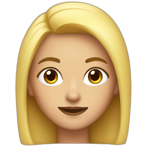 Uma mulher com cara de Deboche emoji