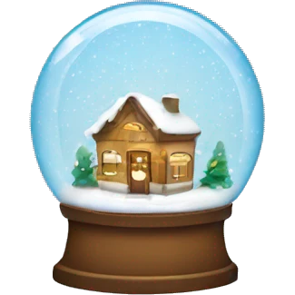snow globe emoji