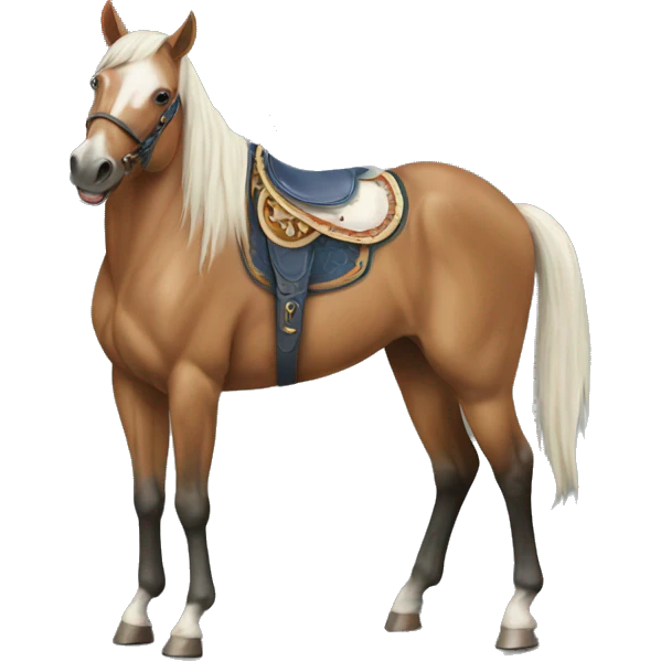 Horse playing cards emoji