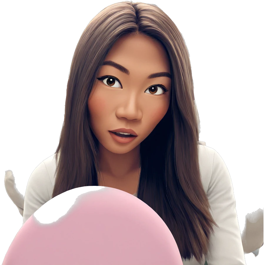 brown-haired girls indoors together emoji