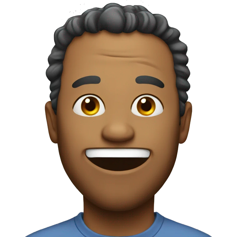 Silly man  emoji