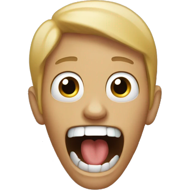 Scream emoji