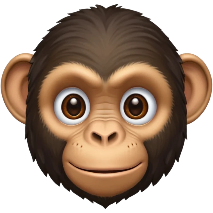 chimpanzee fface emoji