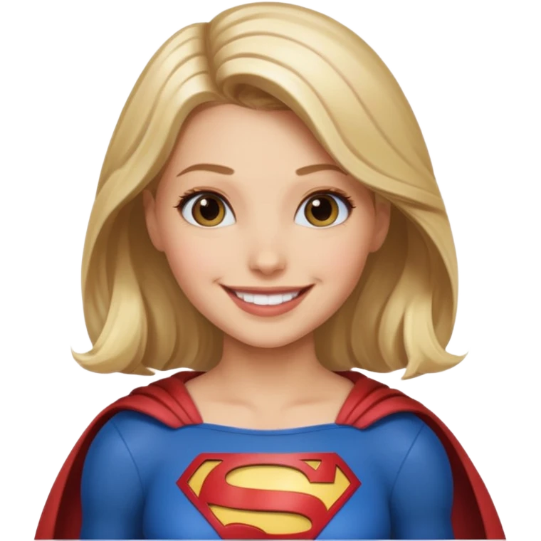 Sexy Supergirl emoji