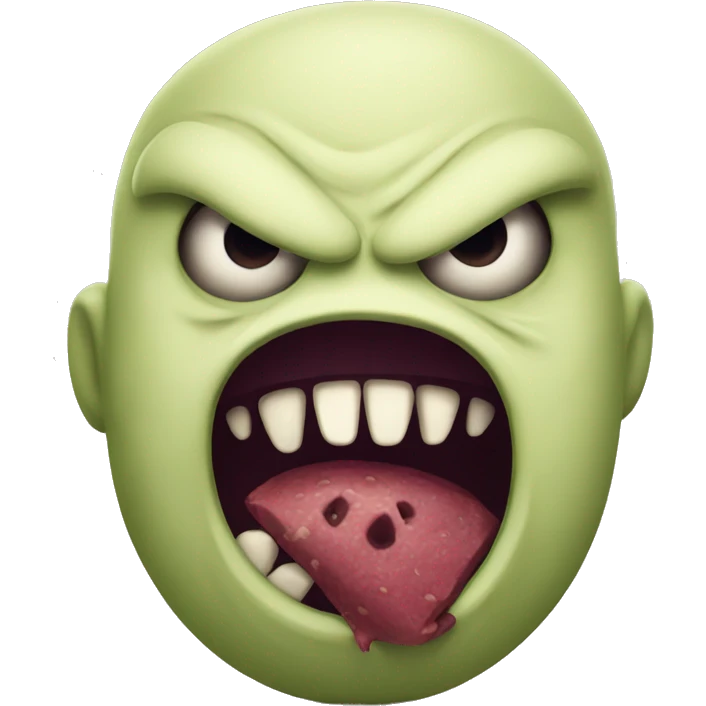 Hungry monster  emoji