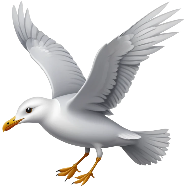 Seagull emoji