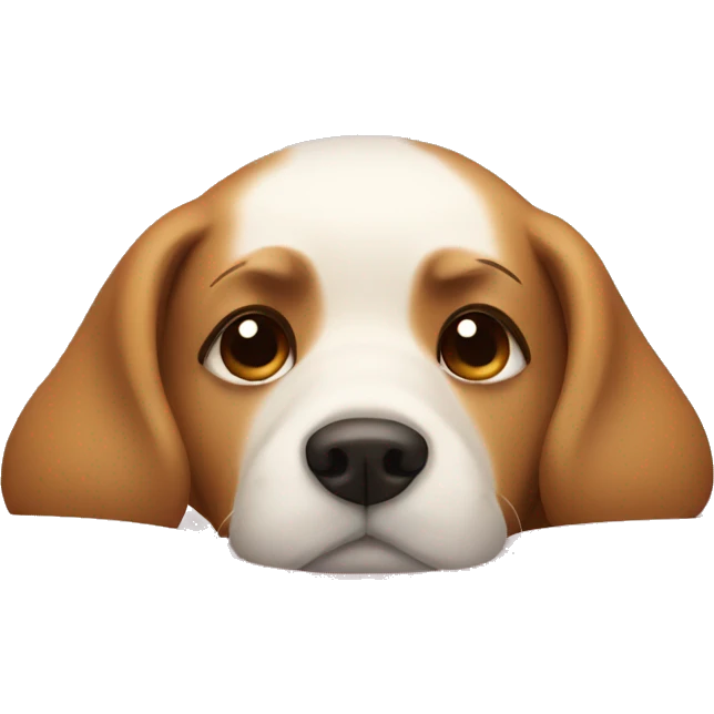 dog in bed emoji