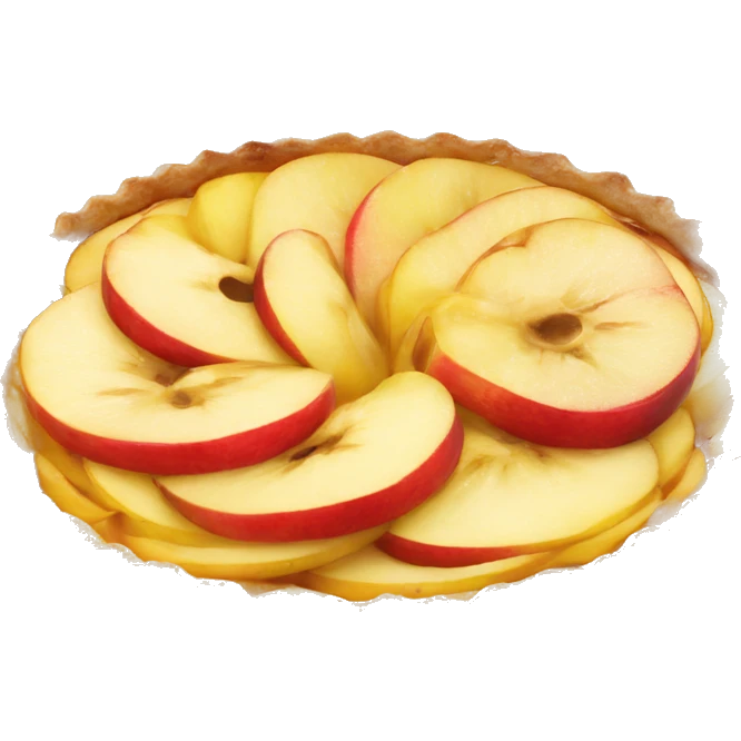 Tarte aux pommes emoji